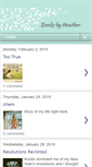 Mobile Screenshot of booksbyheather.net